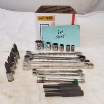 Lot of Snap-On Assorted Ratchet Sockets, Wrenches &amp; other Hand Tools LOT 480 - £115.98 GBP