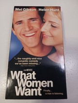 What Women Want VHS Tape Mel Gibson Helen Hunt - £1.58 GBP