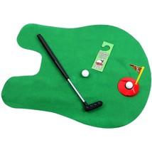 Toilet Golf Game- Practice Mini Golf In Any Restroom/Bathroom - Great Toilet Tim - £17.97 GBP