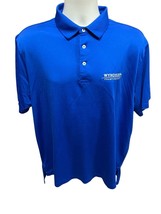 Size LARGE Polo Golf Ralph Lauren Wyndham Championship Polo Shirt Blue - £11.48 GBP