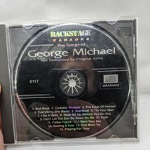 Backstage Karaoke - 8117 - George Michael -  1 Karaoke Disc CD+G - $8.90