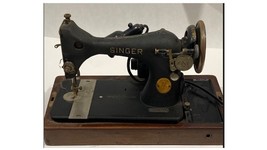 Vintage Singer Sewing Machine Model 128     REPAIR OR PARTS    1940 AF 5... - £44.39 GBP