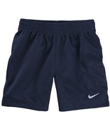 NIKE Boys&#39; Athletic Mesh Shorts ,Size 7 , Obsidian(Navy Blue),New - $245.46 MXN