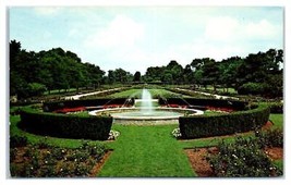 American Rose Society Park of Roses Columbus Ohio Postcard - £34.42 GBP