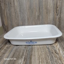 Vintage Corning Ware Cornflower Open Roaster Pan A-21 - £31.51 GBP