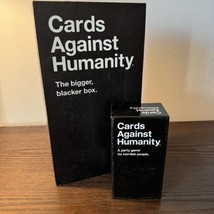 Cards Against Humanity Game The Bigger Blacker Box Core Original Plus Expansion - £67.67 GBP
