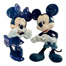 Mickey and Minnie mouse “Finger Heart” - 5” Vinyl figurines / Cake Topper - $36.00