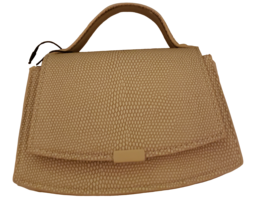 Zara Women&#39;s Crossbody Bag With Raised Design Beige - £24.27 GBP
