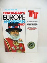 Pan Am Tours 400 Trafalgar&#39;s Europe And Britain 1987 Vintage Activity Book USED - £9.83 GBP