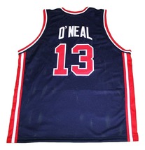 Shaquille O'Neal #13 Team USA New Men Basketball Jersey Navy Blue Any Size image 5