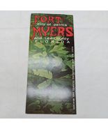 Fort Meyers City Of Palms Lee County Flrodia Brochure - $10.43 CAD