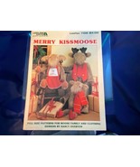 MERRY KISSMOOSE Christmas Sewing Pattern Book by Leisure Arts #1106 Un-Used - $10.74 CAD