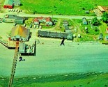 Aerial View Erickson&#39;s Resort Hansville Washington WA UNP 1950s Chrome P... - $7.97
