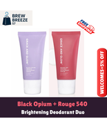 2x Grace &amp; Glow Deodorant Serum | Black Opium + Rouge 540  | Brightening... - $39.99