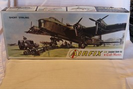 1/72 scale Airfix, British Short Stirling Bomber Airplane Kit #1602 BN Open Box - £70.36 GBP