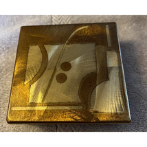 Art Deco C1930&#39;s Brushed Metal Box - £31.92 GBP