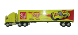 Piggly Wiggly - Die-Cast Tractor Trailer Hauler Bank - 1993 Racing Champion 1/64 - £25.48 GBP