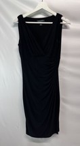 Ralph Lauren All Occasion Sheath Dress Gorgeous Black Sleeveless SZ 6 - £34.30 GBP