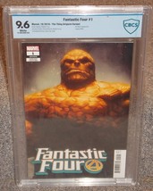 2018 Marvel Fantastic Four # 1 The Thing Artgerm Variant 9.6 Graded Comi... - $149.99