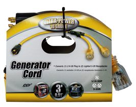 Southwire 3-Feet Generator Power Cord Adapter; 10/4 Splitter Y Adapter; ... - £32.81 GBP+