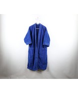 Vtg 60s 70s Brooks Brothers Mens OSFA Faded Terry Cloth Bath Robe Blue C... - $90.30 CAD