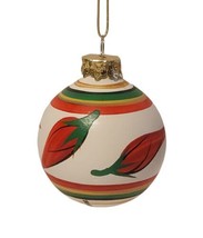 Vintage Grand Canyon Ornament Clay Southwest Red Peppers Hand Painted Art Potter - £11.73 GBP
