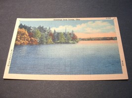 Greetings from Lorain, Ohio, S-1043 - 1940s Linen Postcard. - £6.99 GBP