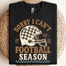 Sorry I Can&#39;t It&#39;s Football Season PNG, Checkered Football Helmet PNG De... - $47.02 MXN