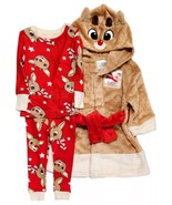 Rudolph the Red Nosed Reindeer Toddler Christmas Holiday Bathrobe and Pa... - $552.28 MXN