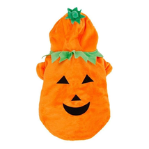 Pumpkin Demon Transformation Pet Costume - Spooky Halloween Attire For Your Furr - £16.79 GBP