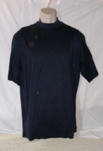 PGA Tour Golf Mens Black Casual Short Sleeve Comfort Polo Shirt Size Large - £9.71 GBP