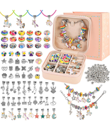 Charm Bracelet Making Kit for Girls Ages 3-12 | 165 Pcs Jewelry Making K... - €19,35 EUR
