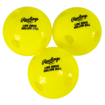Rawlings Line-Drive Hollow Balls (3 Pack) - $29.99