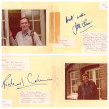 Richard Coleman John Fraser 2x The Dam Busters Hand Signed Autograph &amp; Photo - £39.83 GBP