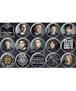 DC Comics Gotham TV Show Metal Button Assortment of 14 Ata-Boy YOU CHOOS... - $1.25