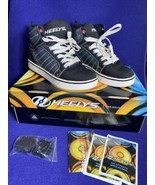 Heelys Black Youth Unisex Sneakers Shoes - US Size Youth 5 Womens 6 - Li... - £20.34 GBP
