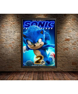 SONIC 2 MOVIE Movie Poster - Sonic Movie Wall Art Deco - Sonic Wall Poster - $4.81