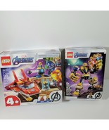 Lot LEGO Marvel Avengers 76170 Iron Man vs Thanos Lego 76141 Thanos Mech... - £20.61 GBP