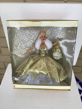 Mattel 28269 Holiday Celebration Barbie Doll In Golden Dress Year 2000 With Box - £78.34 GBP