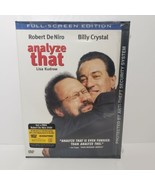 Analyze That DVD with Snap Cover Robert De Niro Billy Crystal New and Se... - £4.66 GBP