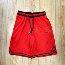 NWT Nike DRI-FIT DNA DH7160-657 Men Basketball Shorts Loose Fit Red Blac... - £30.55 GBP