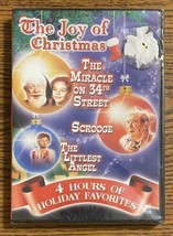 The Miracle on 34th Street Scrooge The Littlest Angel Brand New DVD - £7.58 GBP