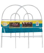 Panacea 89313 Arch Folding Fence, White - $30.42 CAD
