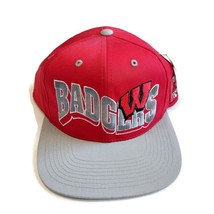 Vintage 1984 The G Cap Mens Wisconsin Badgers Snapback Hat Cap Bucky Badger - £23.01 GBP