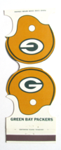 Green Bay Packers 1975 Schedule Football Sport Jewelite Matchbook Cover M&amp;I Bank - £1.36 GBP