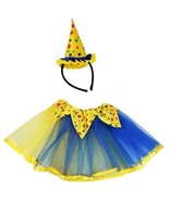 Halloween Clown costume Tutu Set Fairy Ages 5 + Circus Cosplay NIP Balle... - $344.37 MXN