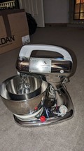 Hamilton Beach Scovill Stand 10 Speed Mixer Model K Chrome 1938 Nice Condition - £94.95 GBP