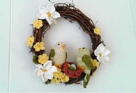 PDF file * Easter Wreath * Birds Family - £2.98 GBP