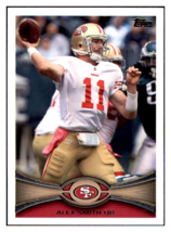 2012 Topps Alex Smith    San Francisco 49ers #52a Football
  card   CBT1A - $1.50