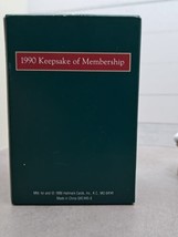 Hallmark Keepsake Ornament Collectors Club 1990 Club Hollow - £6.55 GBP